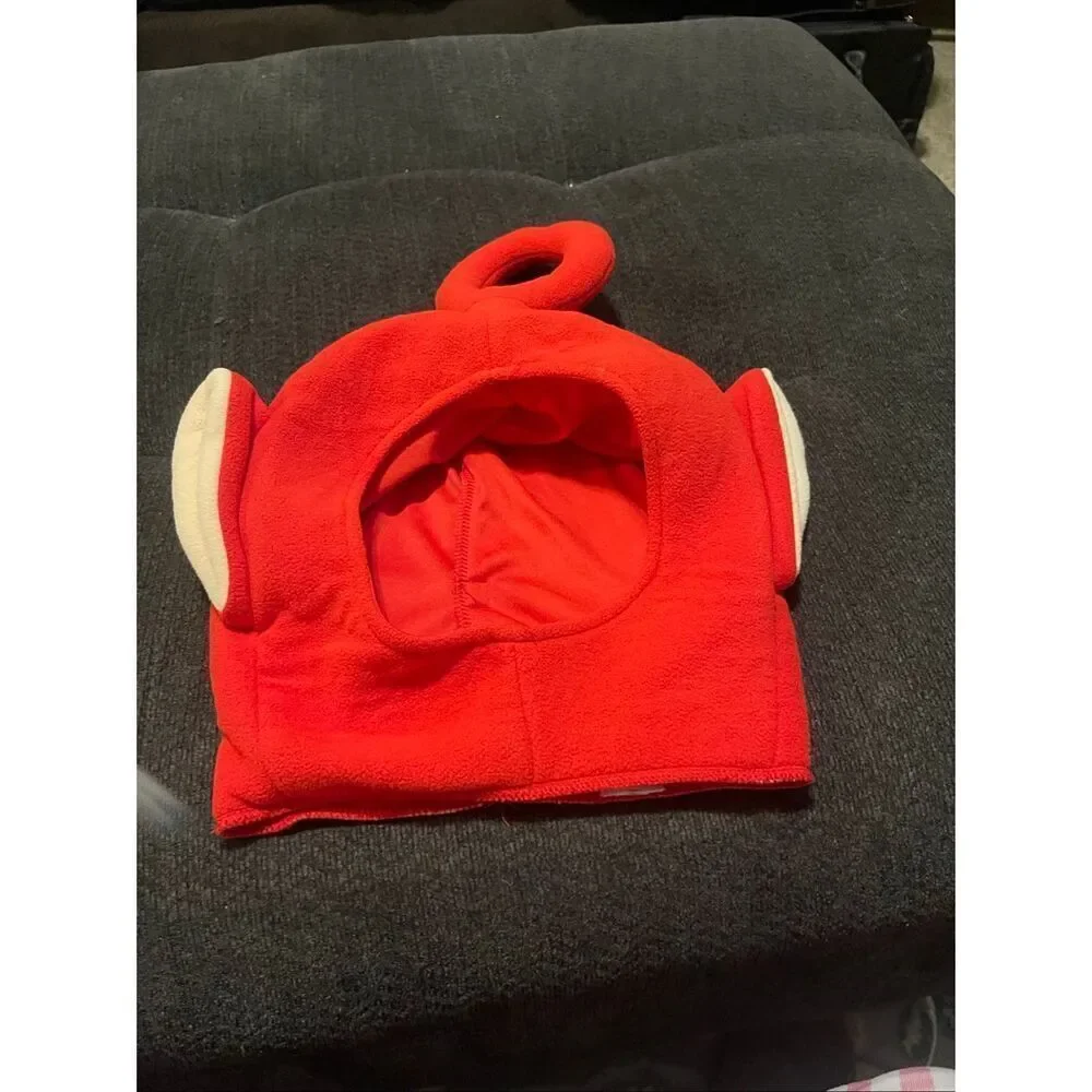 Spirit Hollween Teen Red Teletubbies Po Costume Hood Headpiece